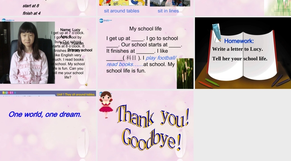 2014秋五年级英语上册 Module 8 Unit 1 Children often sit around tables课件2 外研版（一起）