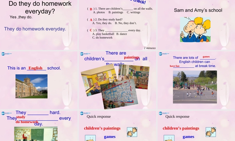 2014秋五年级英语上册 Module 8 Unit 2 There are lots of games课件2 外研版（一起）