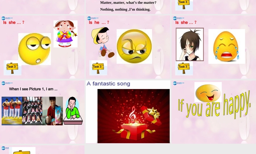 2014秋五年级英语上册 Module 9 Unit 1 Are you sad课件3 外研版（一起）