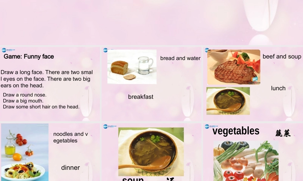 2014秋五年级英语上册 Unit 3 Do you want some rice课件1 湘少版