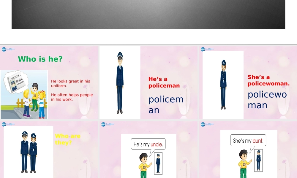 2014秋五年级英语上册 Unit 3 My father is a writer课件4 人教版（精通）