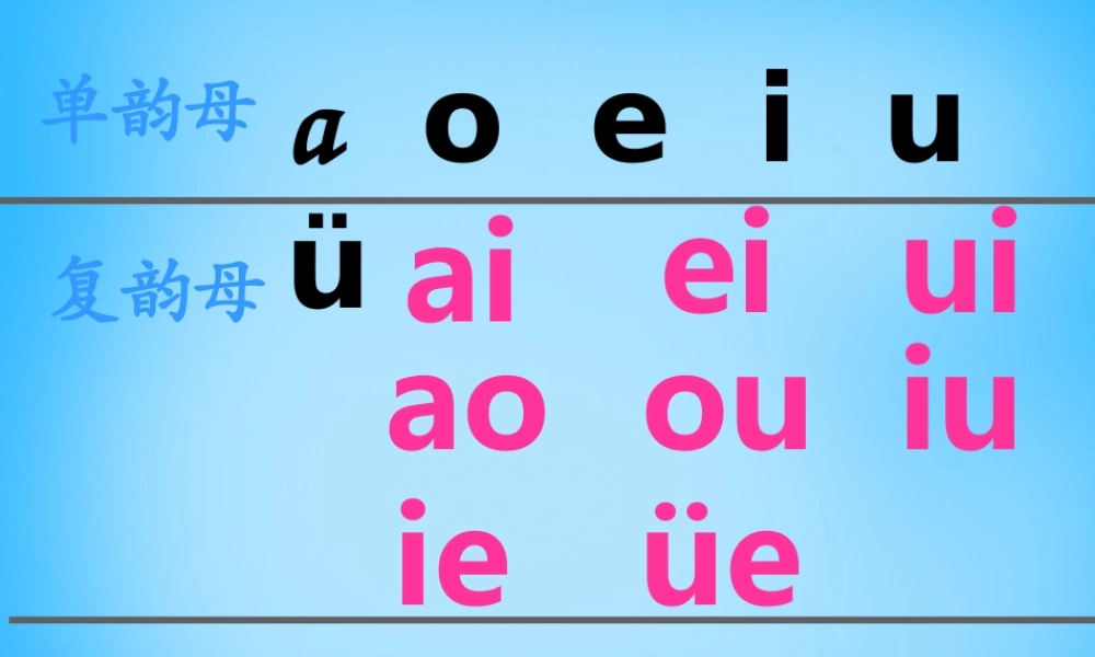 一年级语文上册《an en in》课件4 苏教版-苏教版小学一年级上册语文课件