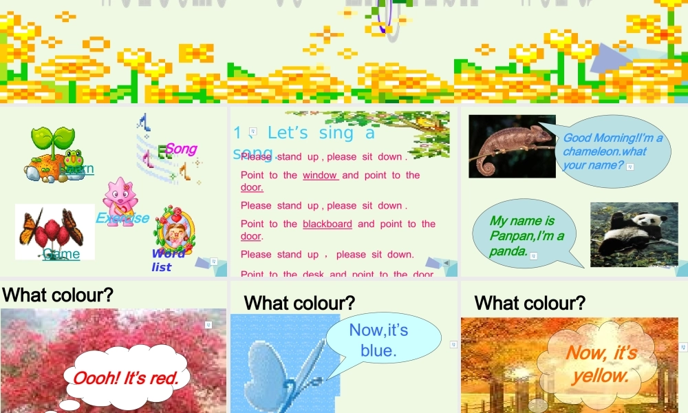 一年级英语上册 Module 4 Unit 1 It’s red课件2 外研版（一起）-外研版小学一年级上册英语课件