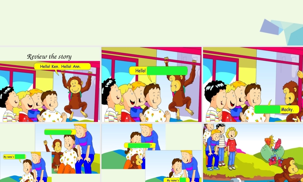 一年级英语上册 Unit 1 Hello课件 北师大版（一起）-北师大版小学一年级上册英语课件