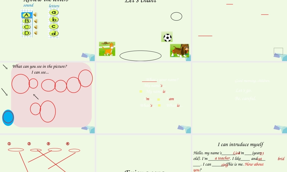 一年级英语上册 Unit 1 Hello课件 北师大版（一起）-北师大版小学一年级上册英语课件