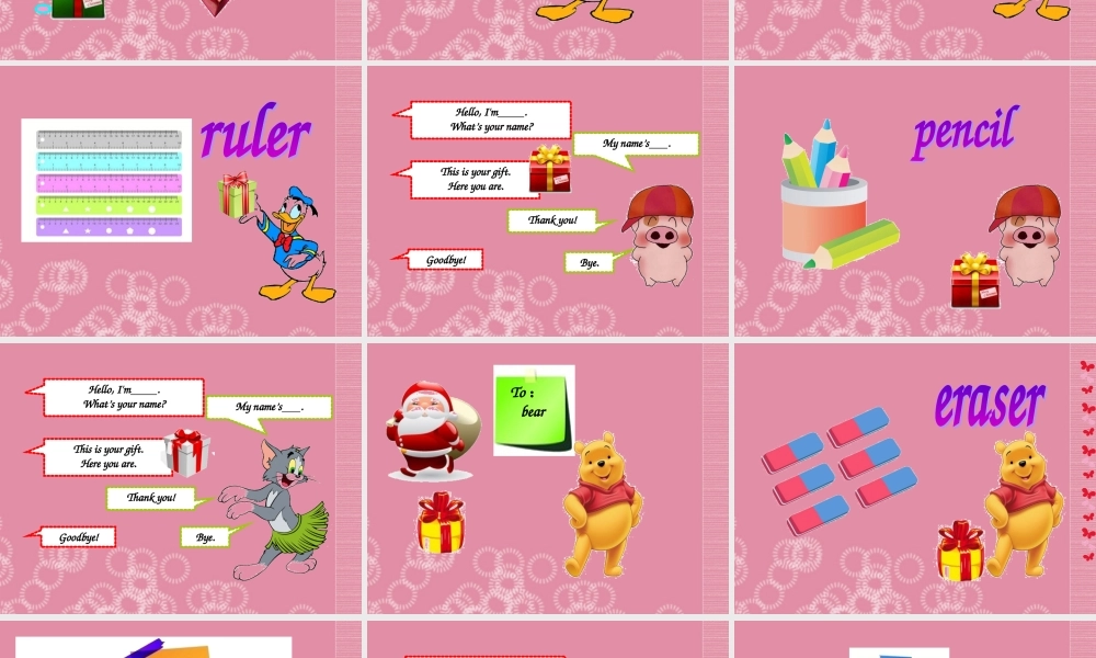 一年级英语上册 Unit 1 Lesson 1课件 冀教版（一起）