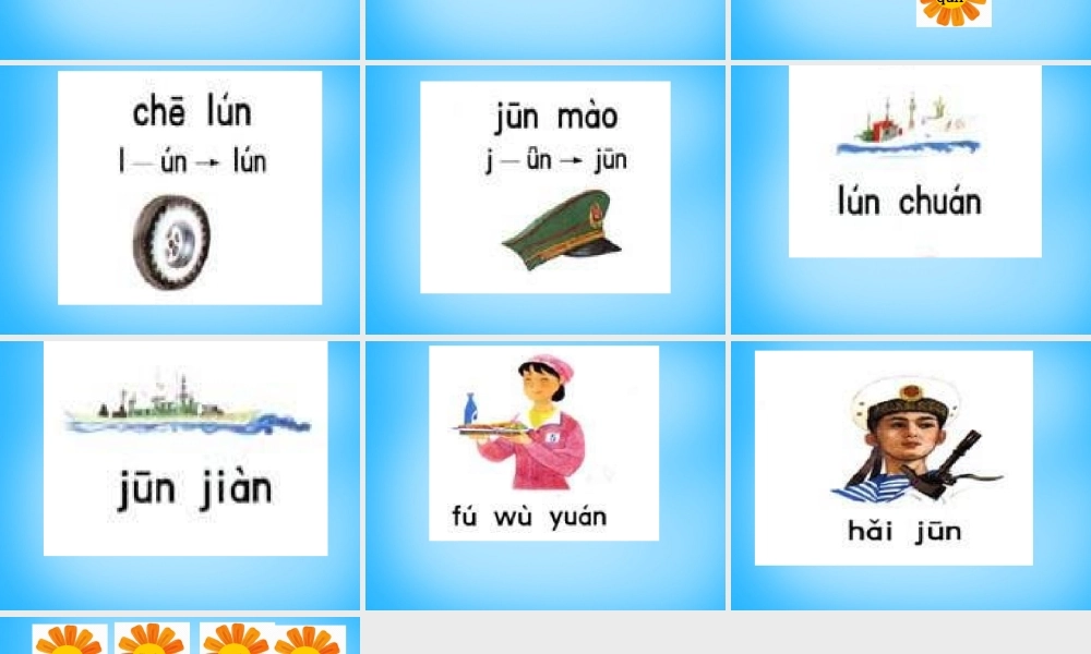 一年级语文上册《un ǖn》课件2 苏教版-苏教版小学一年级上册语文课件