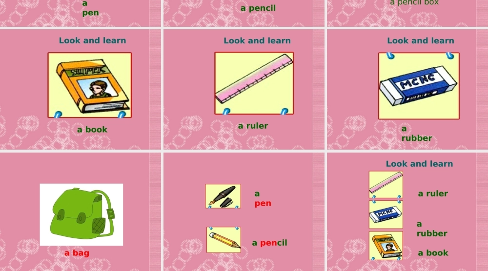 一年级英语上册 Unit 1（5）课件 沪教牛津版
