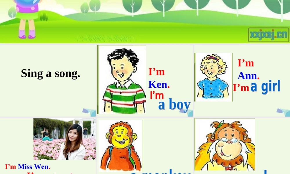 一年级英语上册 Unit 2 about me课件 北师大版（一起）-北师大版小学一年级上册英语课件