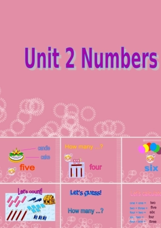 一年级英语上册 Unit 2（2）课件 沪教牛津版