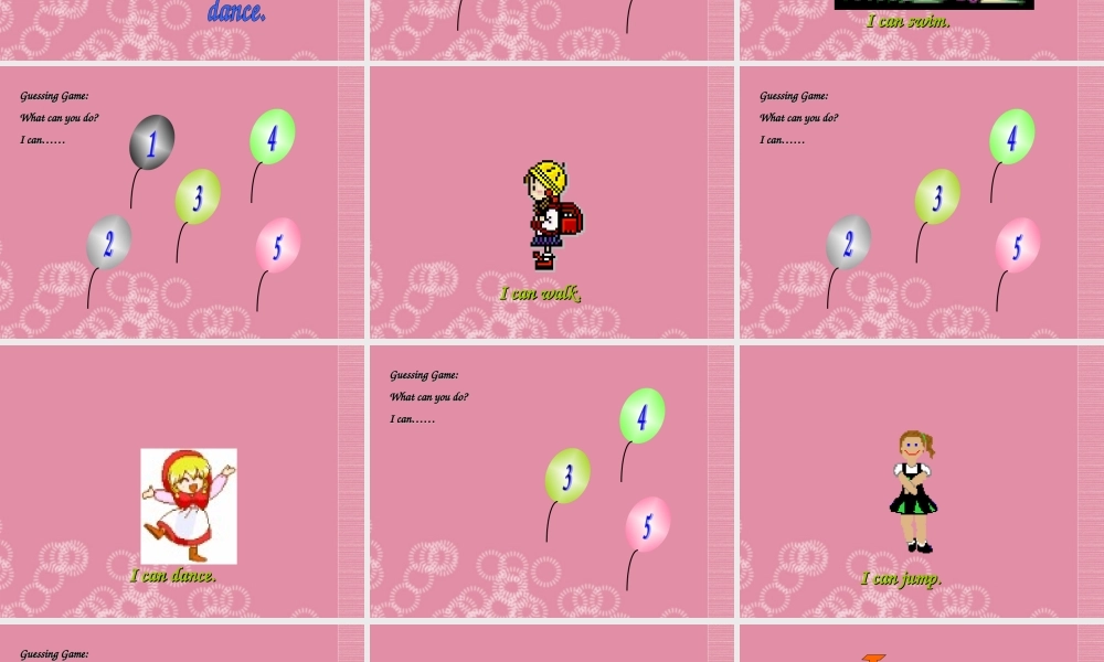 一年级英语上册 Unit 3（11）课件 沪教牛津版