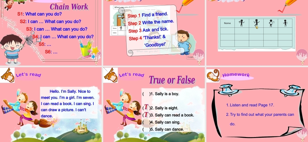 一年级英语上册 Unit 4 I can sing课件3 牛津上海版-牛津上海版小学一年级上册英语课件