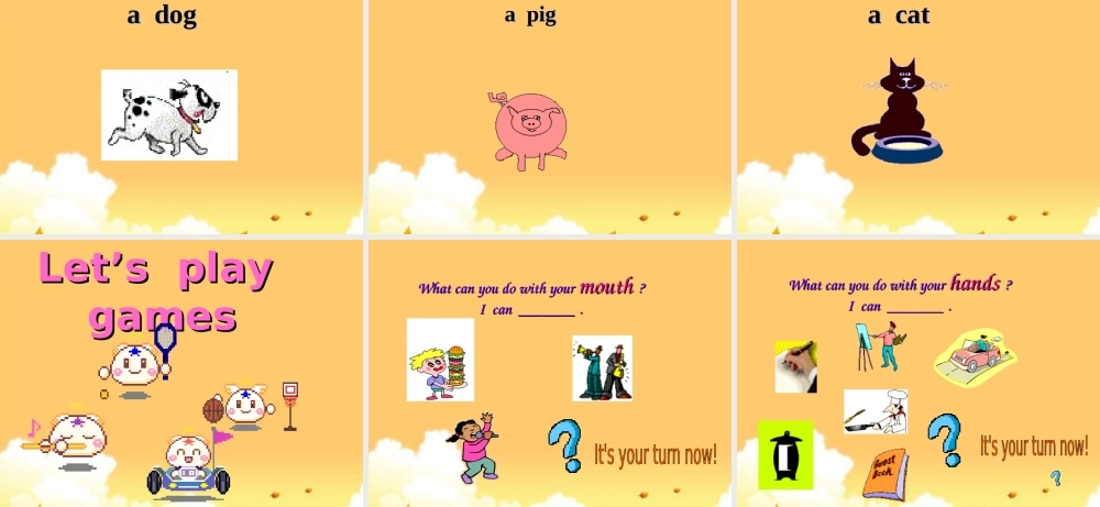 一年级英语上册 Unit 4(19)课件 沪教牛津版