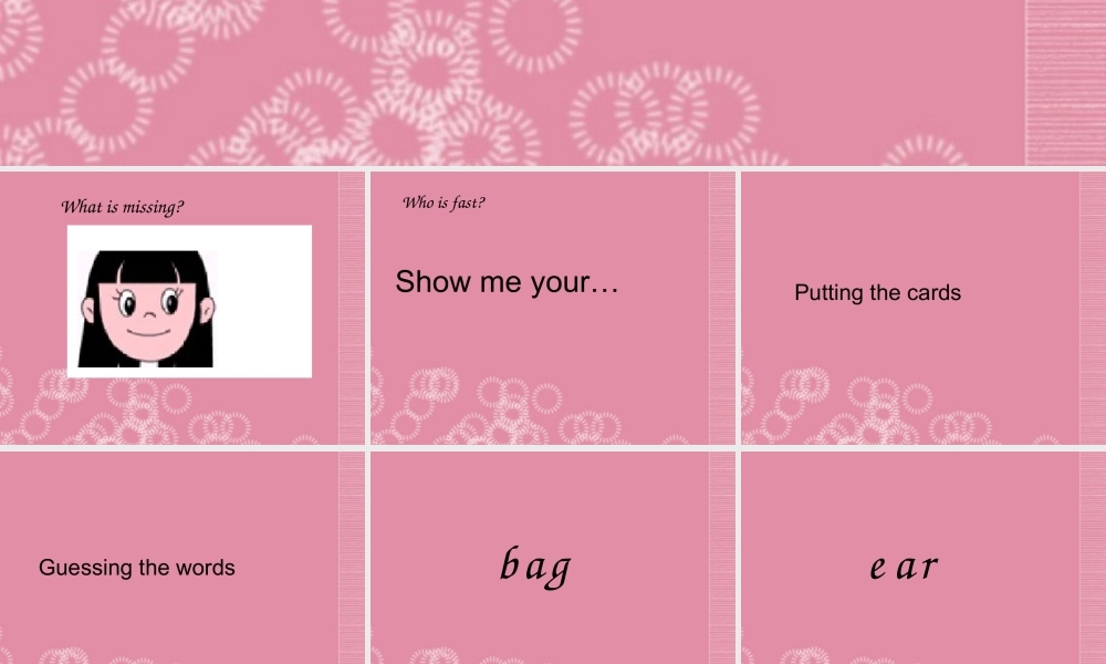 一年级英语上册 Unit 4（23）课件 沪教牛津版