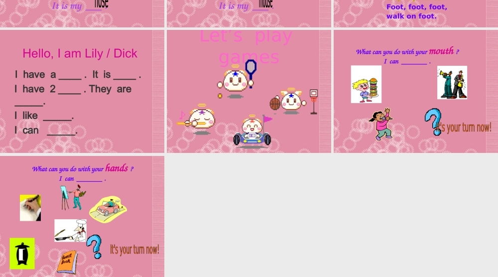 一年级英语上册 Unit 4（24）课件 沪教牛津版