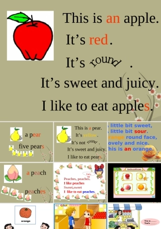 一年级英语上册 Unit 5(17)课件 沪教牛津版