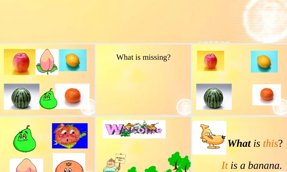 一年级英语上册 Unit 5(21)课件 沪教牛津版