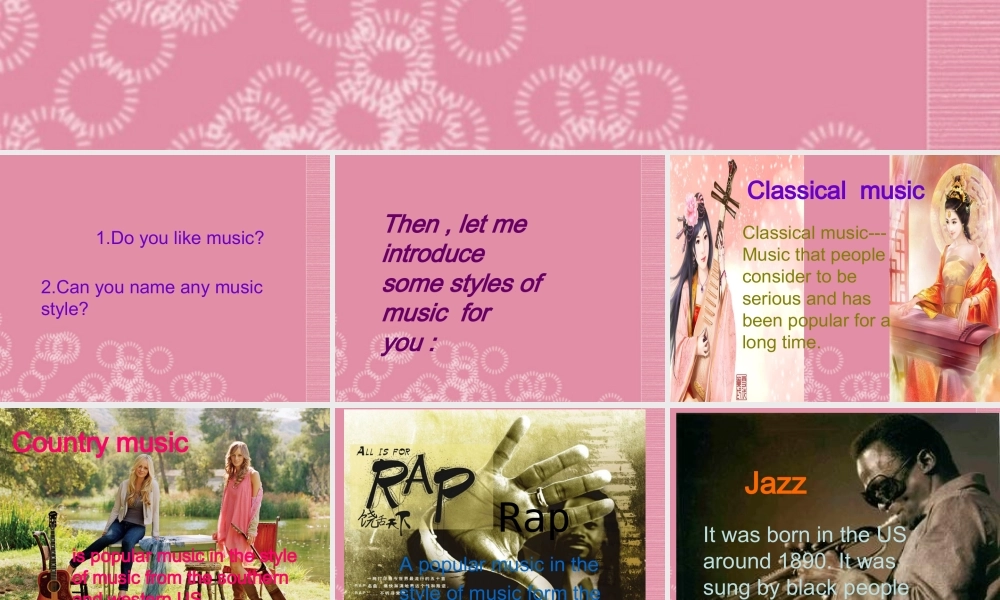 一年级英语上册 Unit 5课件 重大版