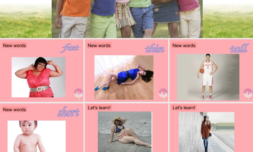 一年级英语上册 Unit 6 My friends课件 牛津上海版-牛津上海版小学一年级上册英语课件