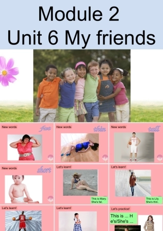 一年级英语上册 Unit 6 My friends课件 牛津上海版-牛津上海版小学一年级上册英语课件