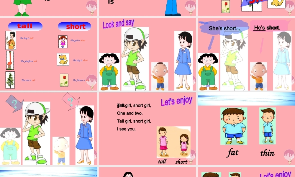 一年级英语上册 Unit 6 My friends课件1 牛津上海版-牛津上海版小学一年级上册英语课件