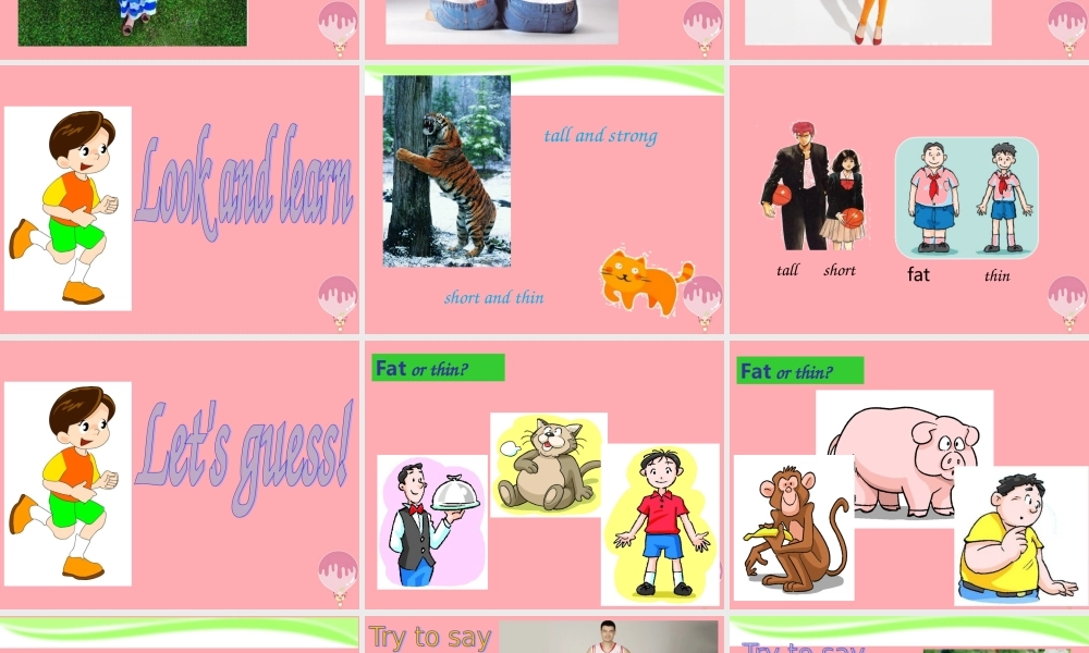 一年级英语上册 Unit 6 My friends课件3 牛津上海版-牛津上海版小学一年级上册英语课件