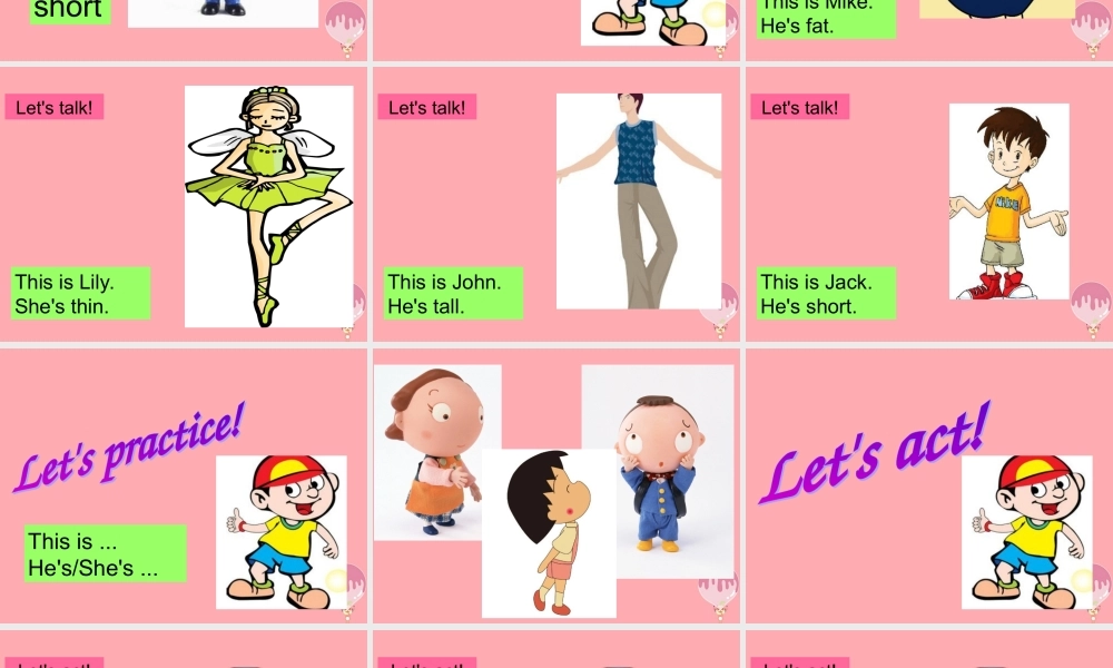 一年级英语上册 Unit 6 My friends课件4 牛津上海版-牛津上海版小学一年级上册英语课件