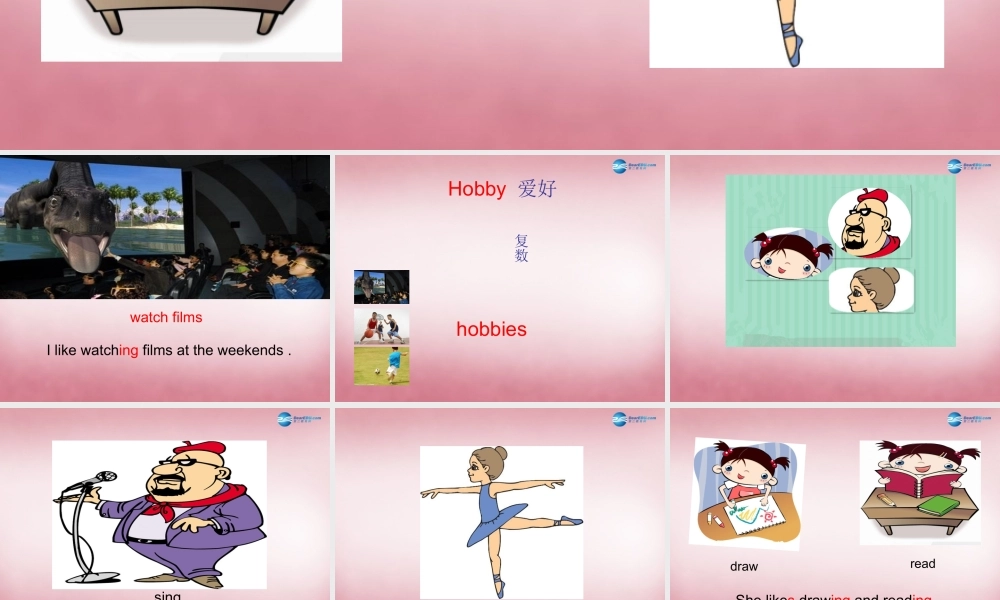 五年级英语上册 Unit4 Hobbies课件2 译林版
