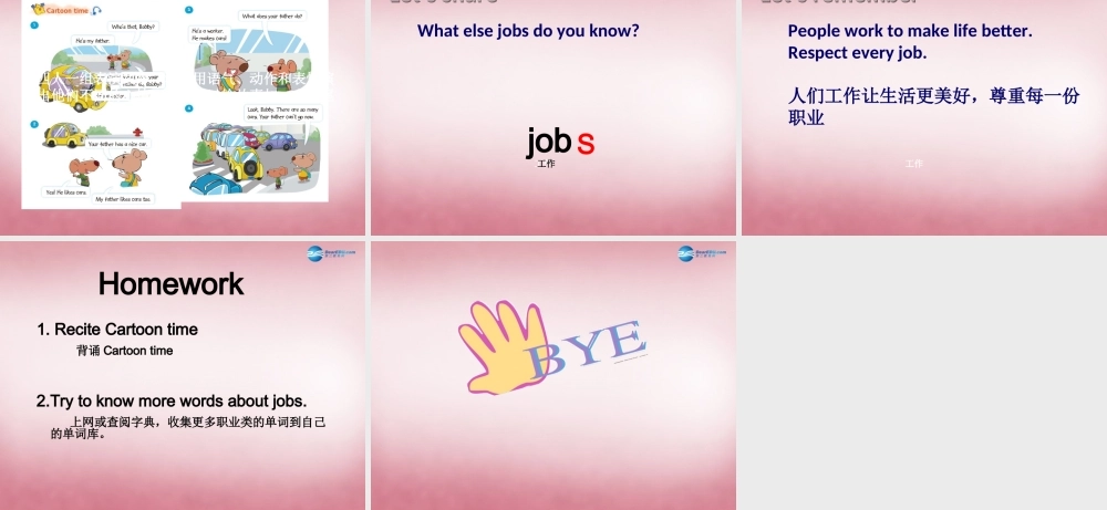 五年级英语上册 Unit5 What do they do课件1 译林版