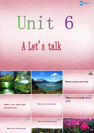 五年级英语上册 Unit6 In a Nature Park课件3 人教PEP