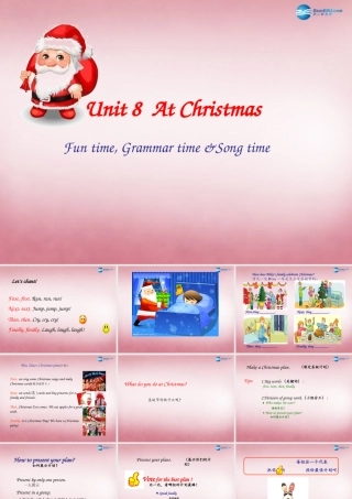 五年级英语上册 Unit8 At Christmas课件1 译林版