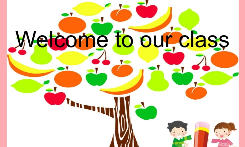 一年级英语上册 Unit 8 Apples please课件1 牛津上海版-牛津上海版小学一年级上册英语课件