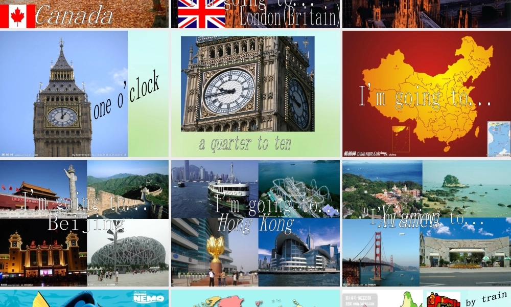 五年级英语上册《Module 4 Unit 10 Where Are You Going on Holiday》课件2 广州版广州版小学五年级上册英语课件