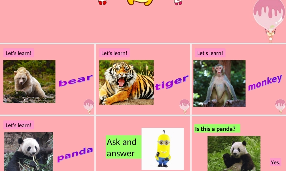 一年级英语上册 Unit 11 In the zoo课件4 牛津上海版-牛津上海版小学一年级上册英语课件