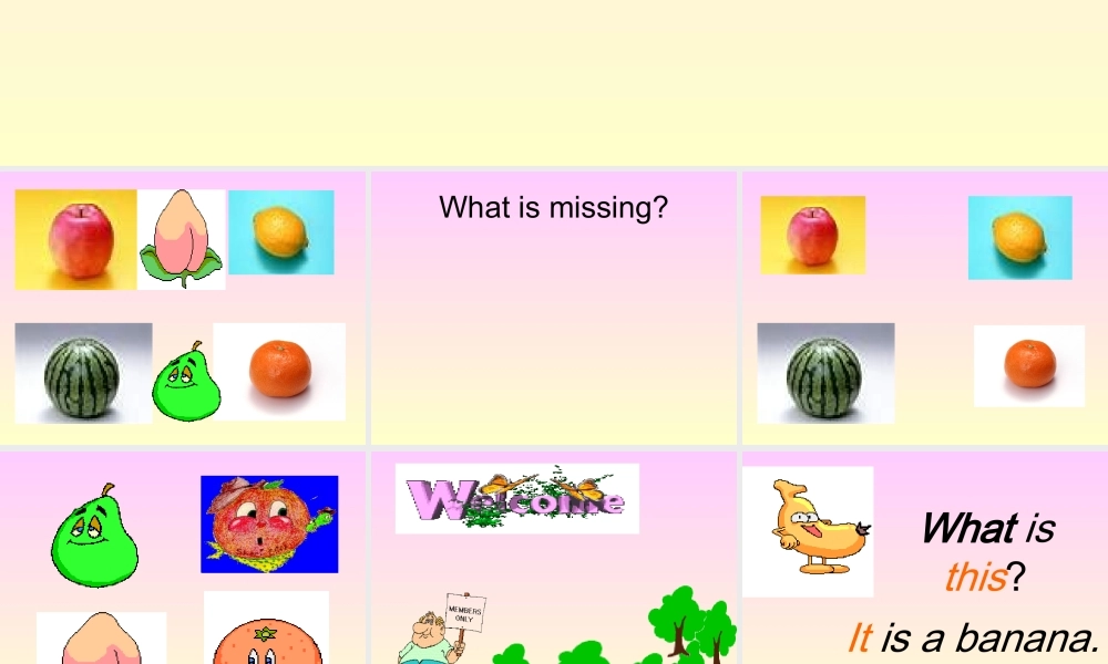 一年级英语上册 Unit5(9)课件 沪教牛津版