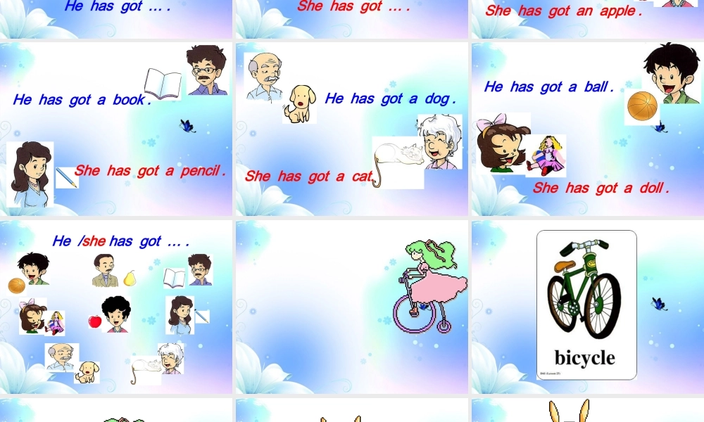 一年级英语上册 Unit8(9)课件 沪教牛津版