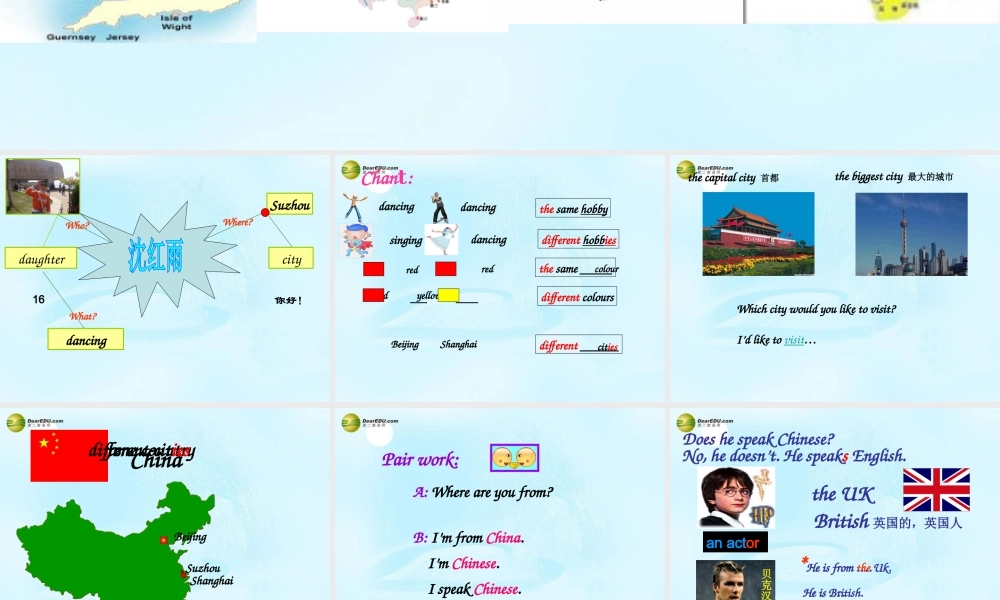 五年级英语下册 Unit9 The English Club课件（2） 苏教牛津版