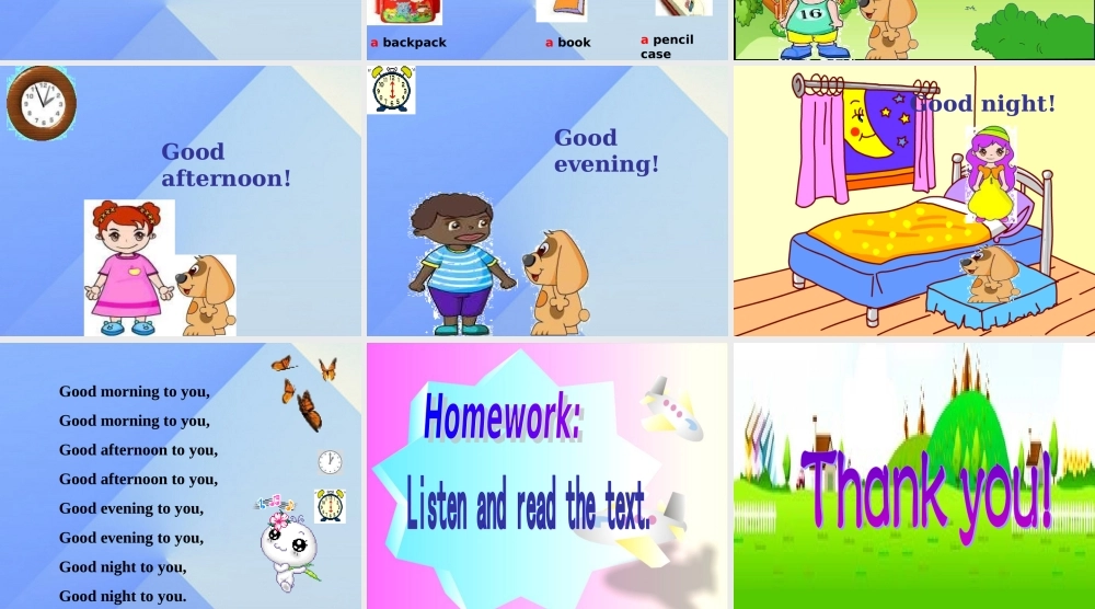 一年级英语上册《Unit 1 School》（Lesson 5）课件 人教新起点-人教新起点小学一年级上册英语课件