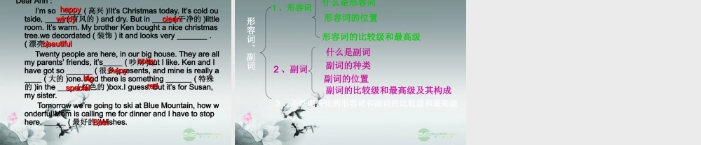 小升初英语知识点专项复习专题二 词类 副词课件