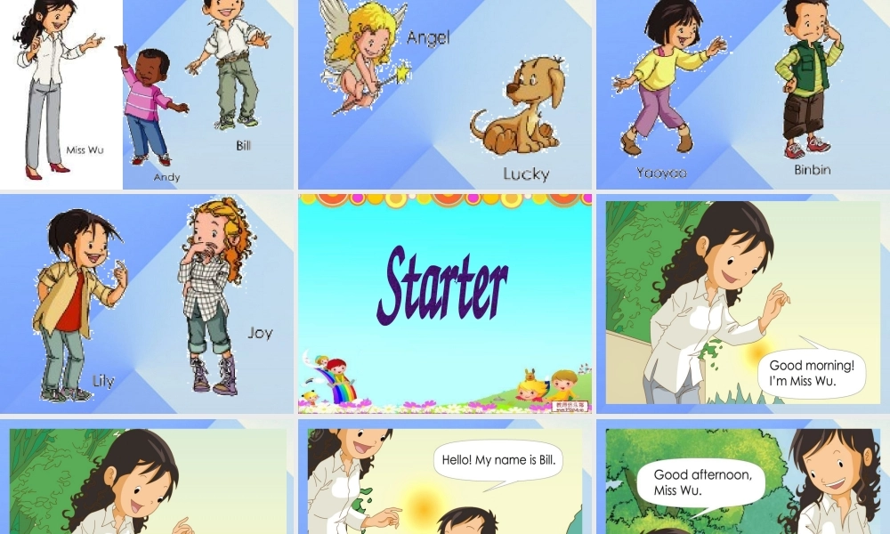 一年级英语上册《Unit 1 School》课件 人教新起点-人教新起点小学一年级上册英语课件