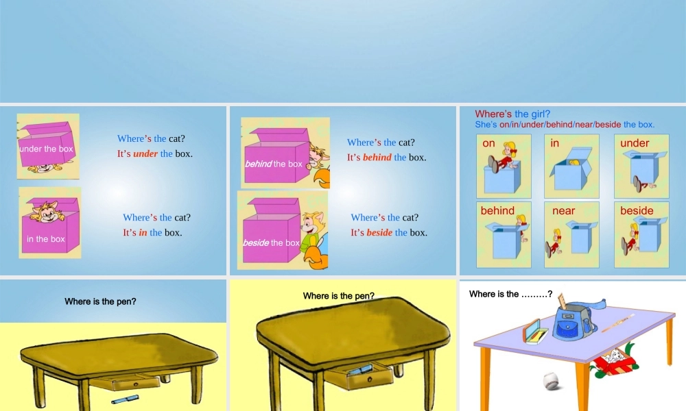 一年级英语下册 Module 1 Unit 1(1)课件 外研版（一起）