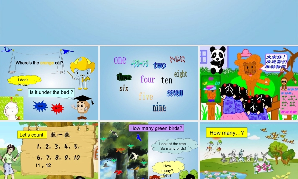 一年级英语下册 Module 1 Unit 2(1)课件 外研版（一起）