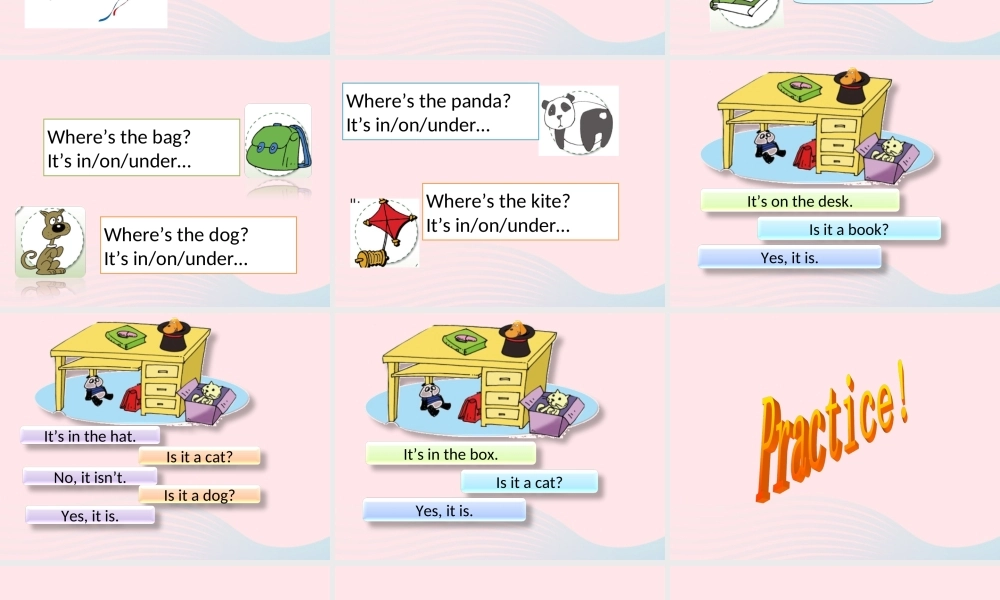 一年级英语下册 Module 2 unit 2 the toy car is under the bed课件1 外研版（一起）-外研版小学一年级下册英语课件