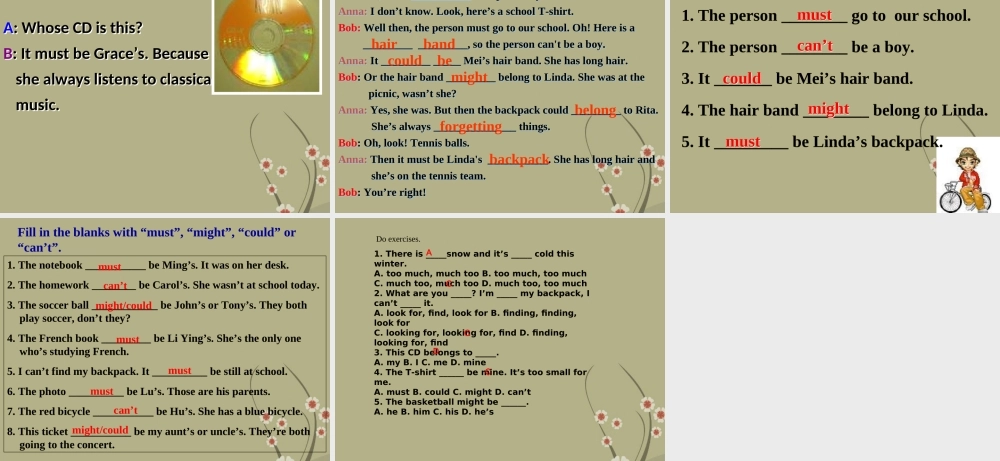 一年级英语下册 Module 3 Unit 1(4)课件 外研版