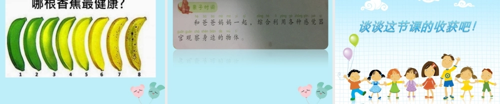 一年级科学上册 第一单元 认识大自然 3 我们来观察课件4 （新版）粤教版-（新版）粤教版小学一年级上册自然科学课件