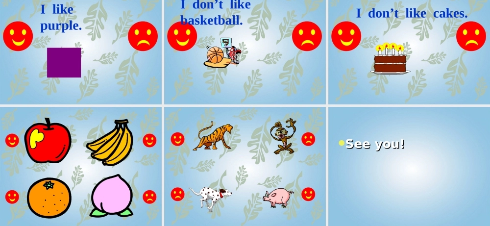 一年级英语下册 Module 7 Unit 1(3) Review课件 外研版（一起）