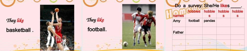 一年级英语下册 module 9 unit 1 i like football课件2 外研版（一起）-外研版小学一年级下册英语课件