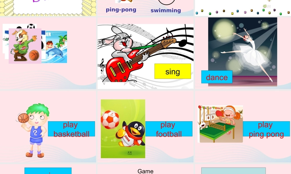 一年级英语下册 Module 10 unit 2 Let's sing课件 外研版（一起）-外研版小学一年级下册英语课件