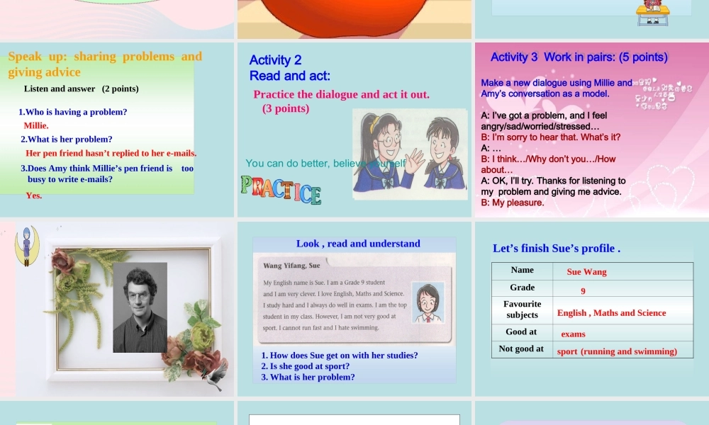 一年级英语下册 Review Module Unit 2课件2 外研版（一起）-外研版小学一年级下册英语课件