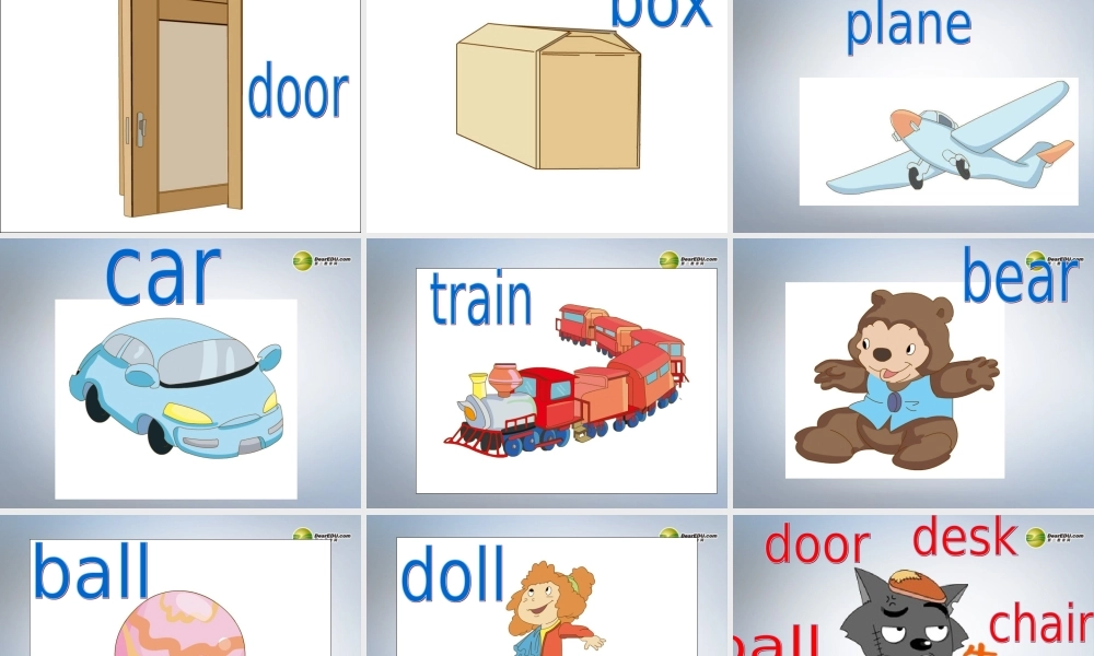 一年级英语下册 Revision1课件（2） 人教新起点（标准版）